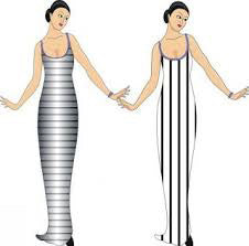 Colour isn’t the only thing that can make your body shape look different.