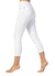 Marble - 2412 - Crop Jeans - White