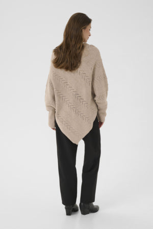 Cream - 10610828 - Poncho