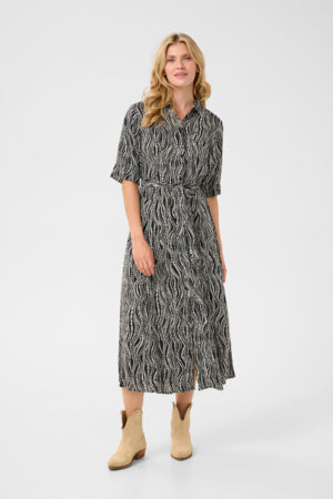 Cream - 10612393 Dress Black