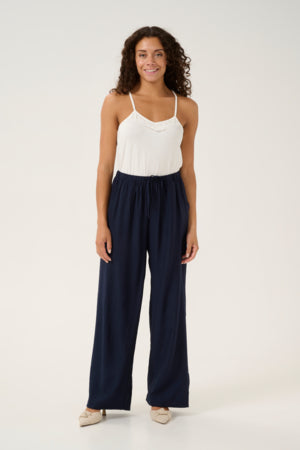 Cream - 10612609 - Trousers