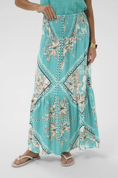Cream - 10612774 - Turqouise Skirt