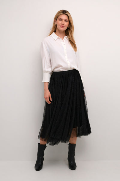 Cream - 10612926 - Skirt