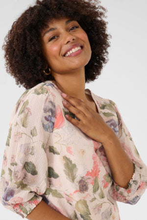 Cream - 10613331 Dress