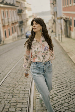Cream - 10613332 Shirt - Pink