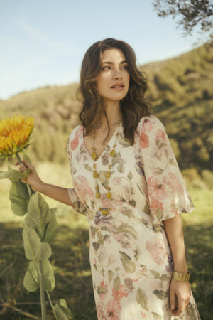 Cream - 10613427 Dress