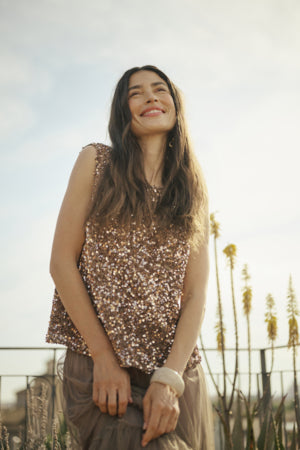 Cream - 10613504 - Top