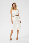 Cream - 10613739 Dress