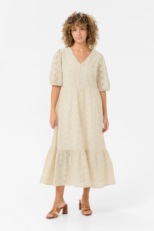 Cream - 10613764 - Dress