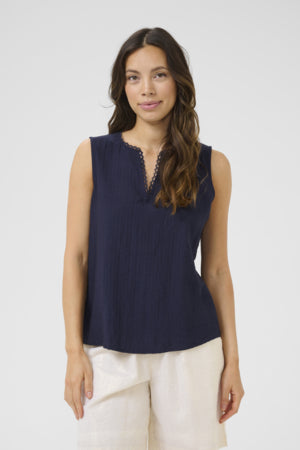 Cream - 10613829 - Top