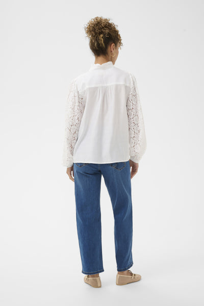 Cream - 10613845 - Blouse