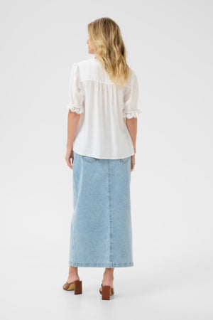 Cream - 10613955 - Blouse