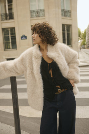 Cream - 10614013 - Jacket