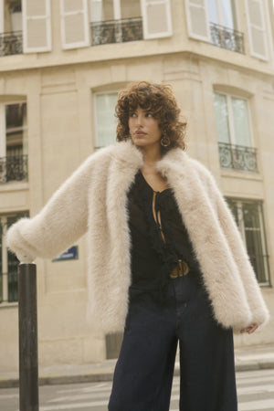 Cream - 10614013 - Jacket