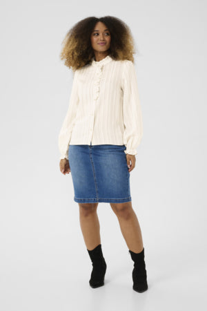 Cream - 10614069 - Blouse