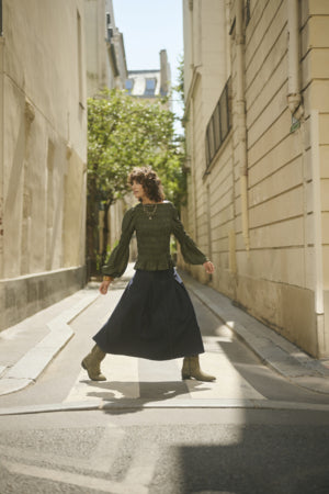 Cream - 10614138 - Skirt