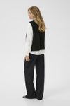 Cream - 10614304 - Knit Vest