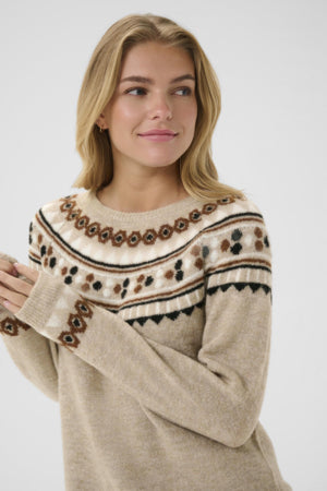 Cream - 10614328 - Jumper