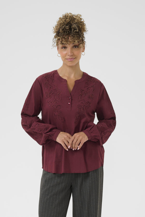 Cream - 10614398 - Blouse