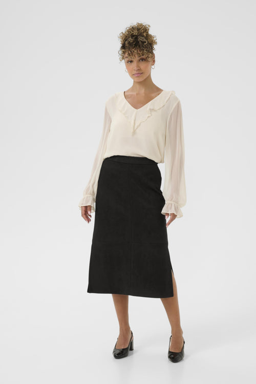 Cream - 10614463 - Skirt