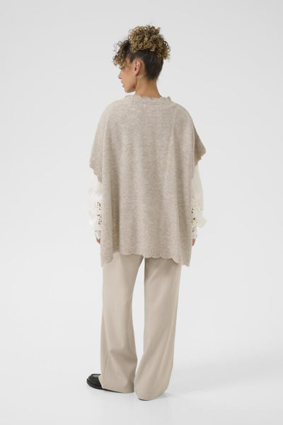 Cream - 10614476 - Poncho