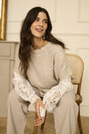 Cream - 10614476 - Poncho