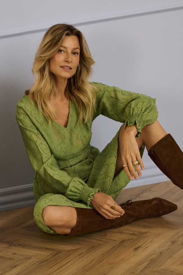 Cream - 10614573 - Dress