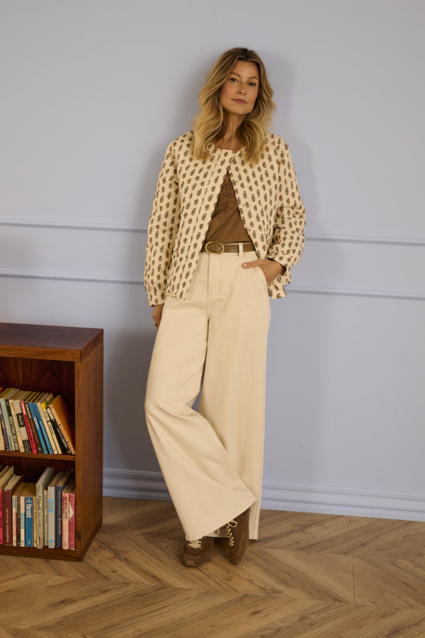 Cream - 10614648 - Cream Jeans 30 Length