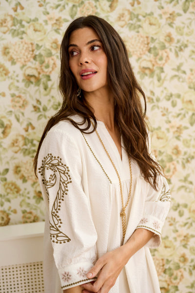 Cream - 10614774 - Dress