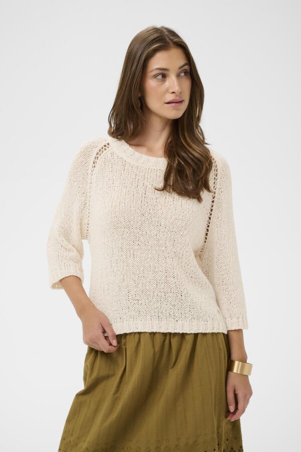 Cream - 10614817 - Jumper