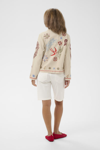 Cream - 10614839 - Jacket