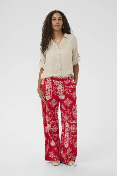 Cream - 10614917 - Trousers