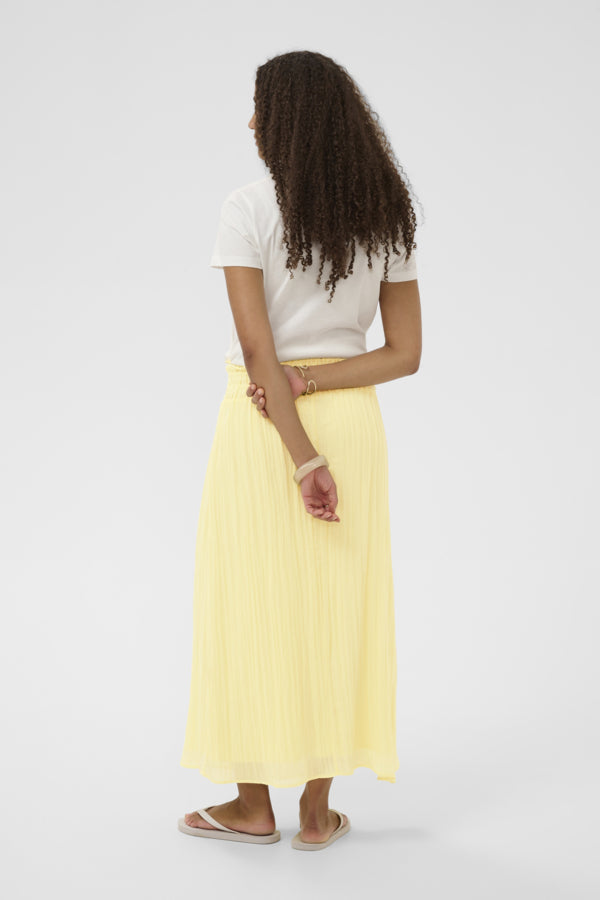 Cream - 10615046 - Skirt
