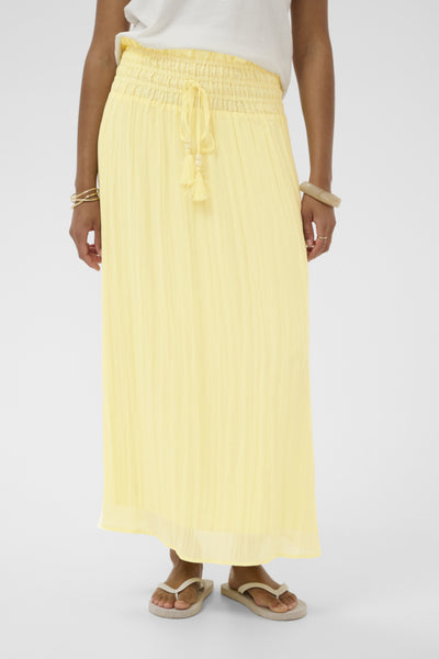 Cream - 10615046 - Skirt