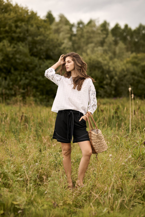 Cream - 10615060 - Blouse