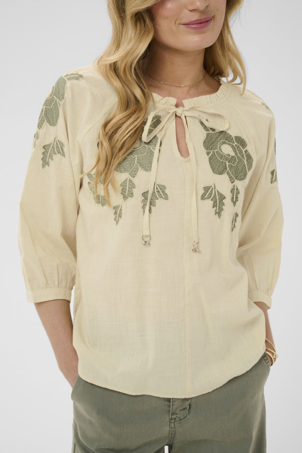 Cream - 615136 - Blouse