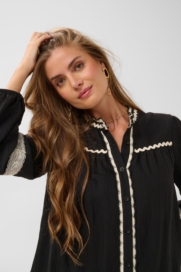 Cream - 615564 - Blouse