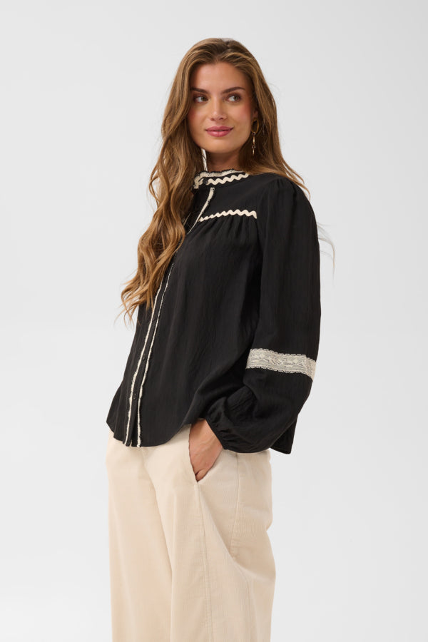 Cream - 615564 - Blouse