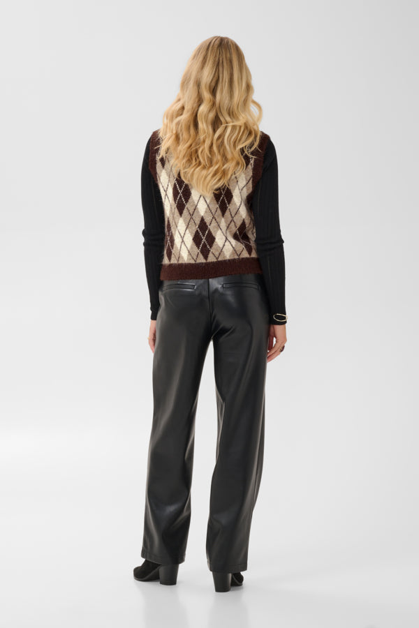 Cream - 615666 - Knitted Slipover