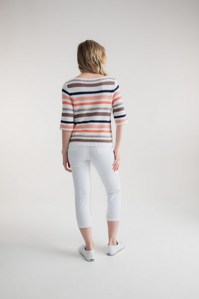 Marble - 6558 - Jumper - Orange Multi