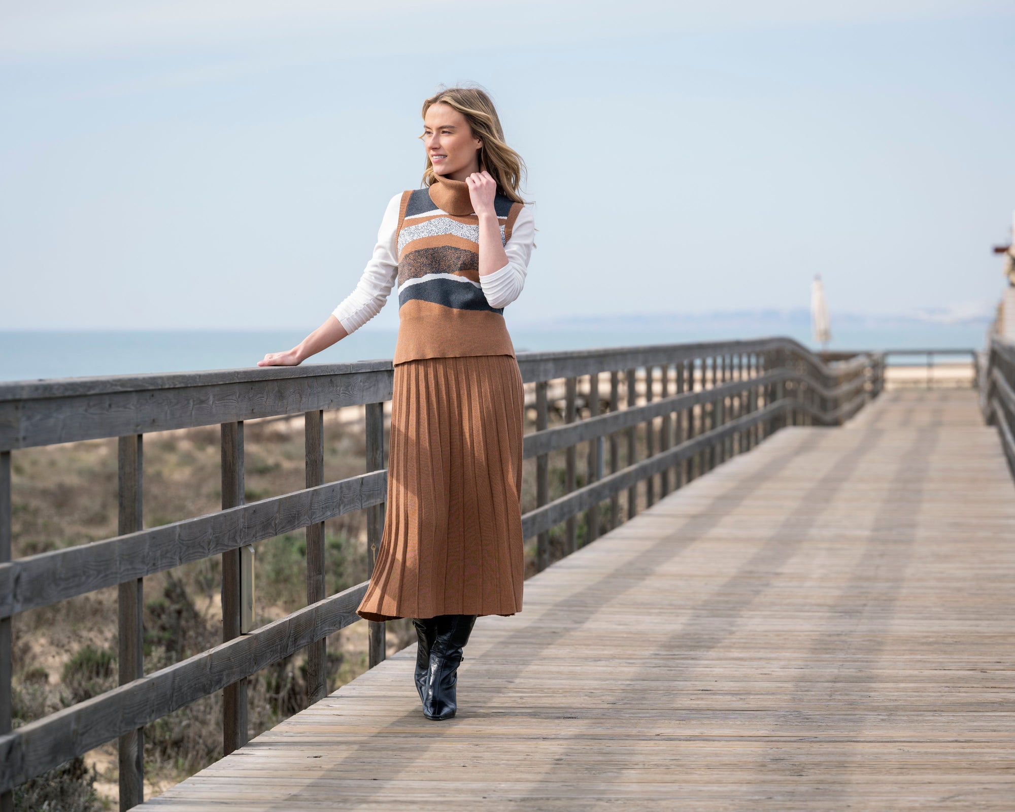 Marble - 8107 - Knit Vest