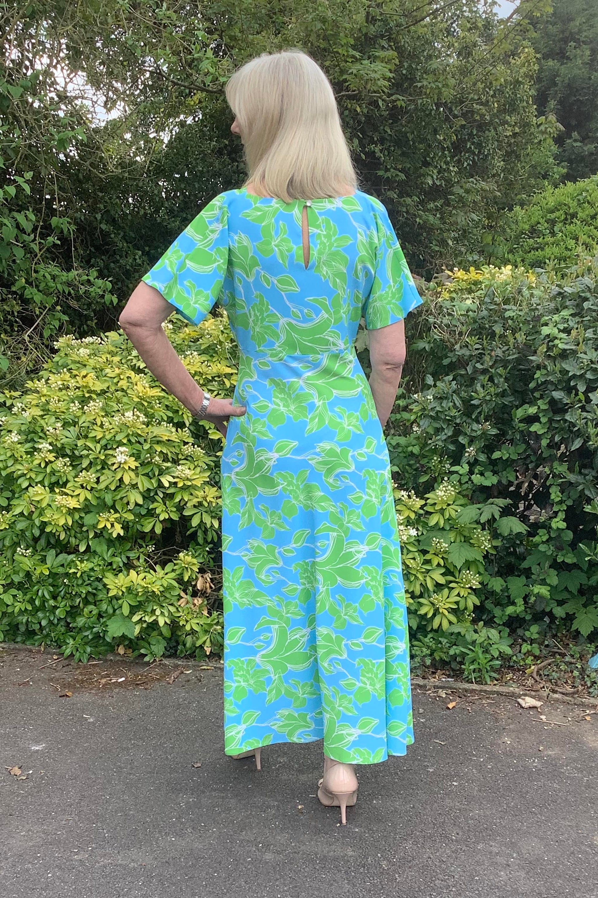 Allison Fashion - 61212 Turquoise/Lime