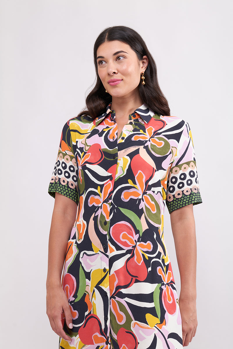 Foil - FO7927 Dress - Wild Flower