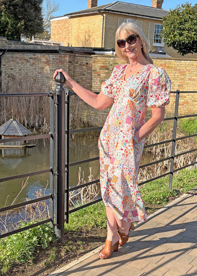 Foil - FO8464 -  Summer Patchwork Dress