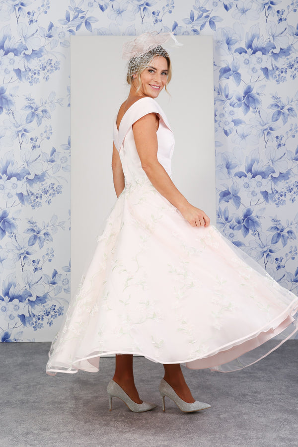 Richard Designs - Belle - RDAD1207 Dress - Cream Rose
