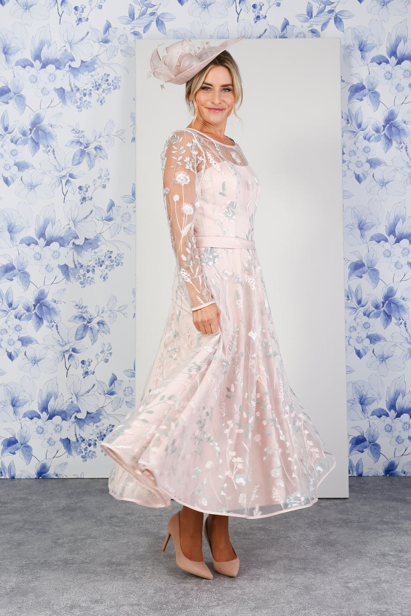Richard Designs - RDAD1222 Dress - Cream Rose