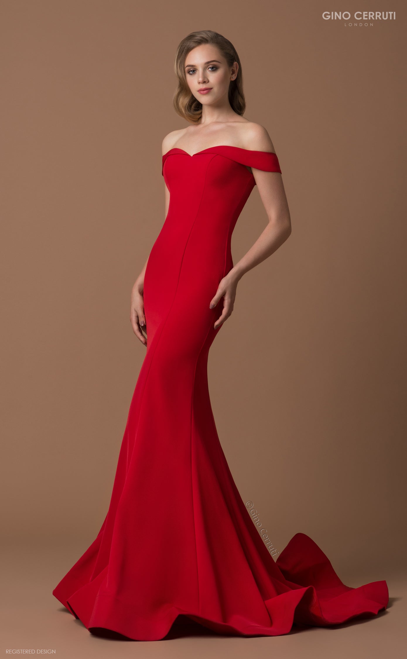 gino cerruti red dress Gino Prom Dresses | Item 6250B