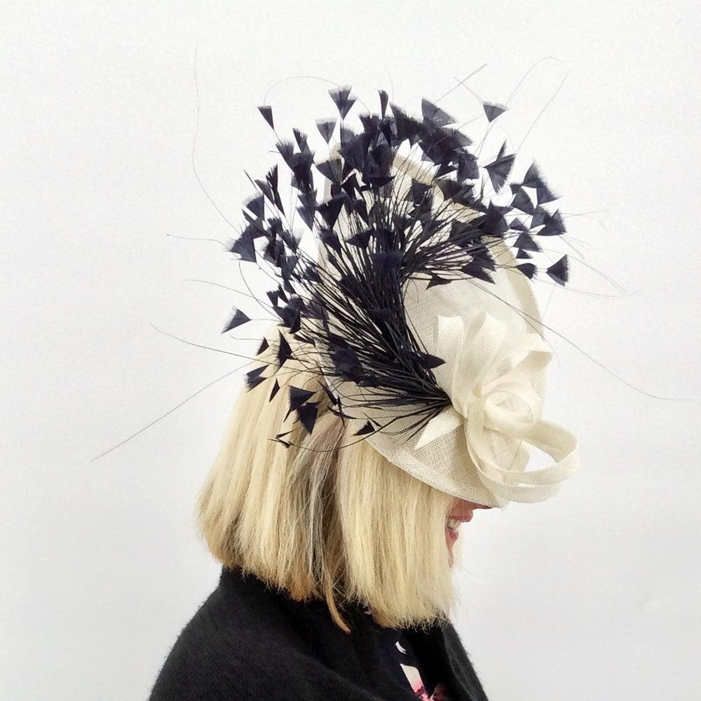 Helen Tilley Millinery - Cream Rose