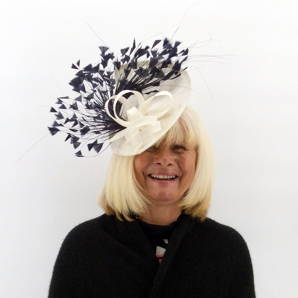 Helen Tilley Millinery - Cream Rose
