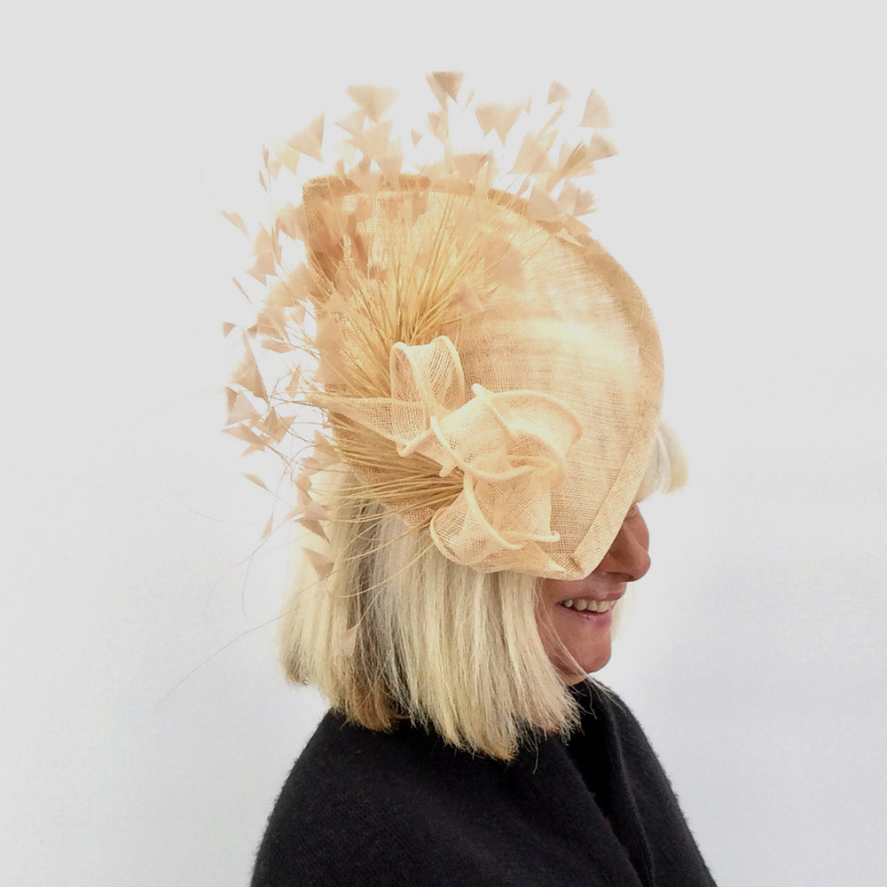 Helen Tilley Millinery - Cream Rose